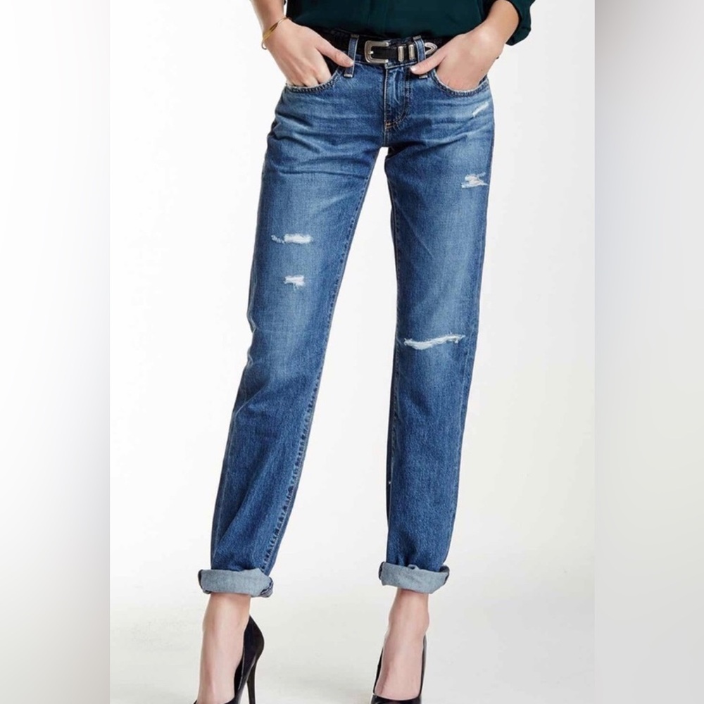 Ag Adriano Goldschmied - Tomboy; straight relaxed; size 31 R